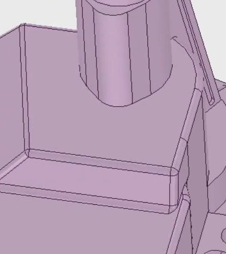 ANSYS SpaceClaim Protrusion removed using Fill tool