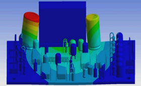 ANSYS Simulation results for Printed Circuit Boards (PCBs)