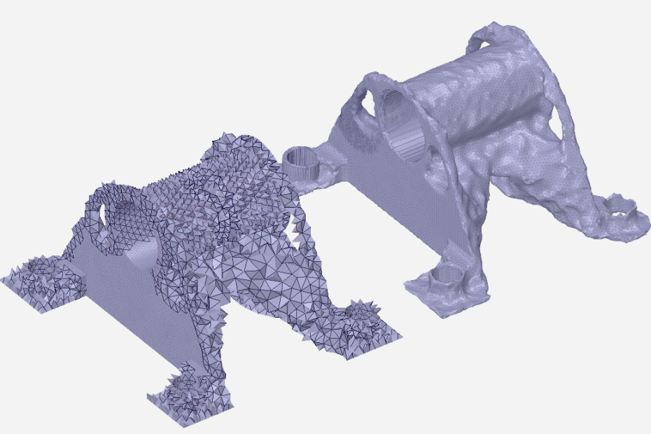 Optimised STL Clean-Up in ANSYS SpaceClaim