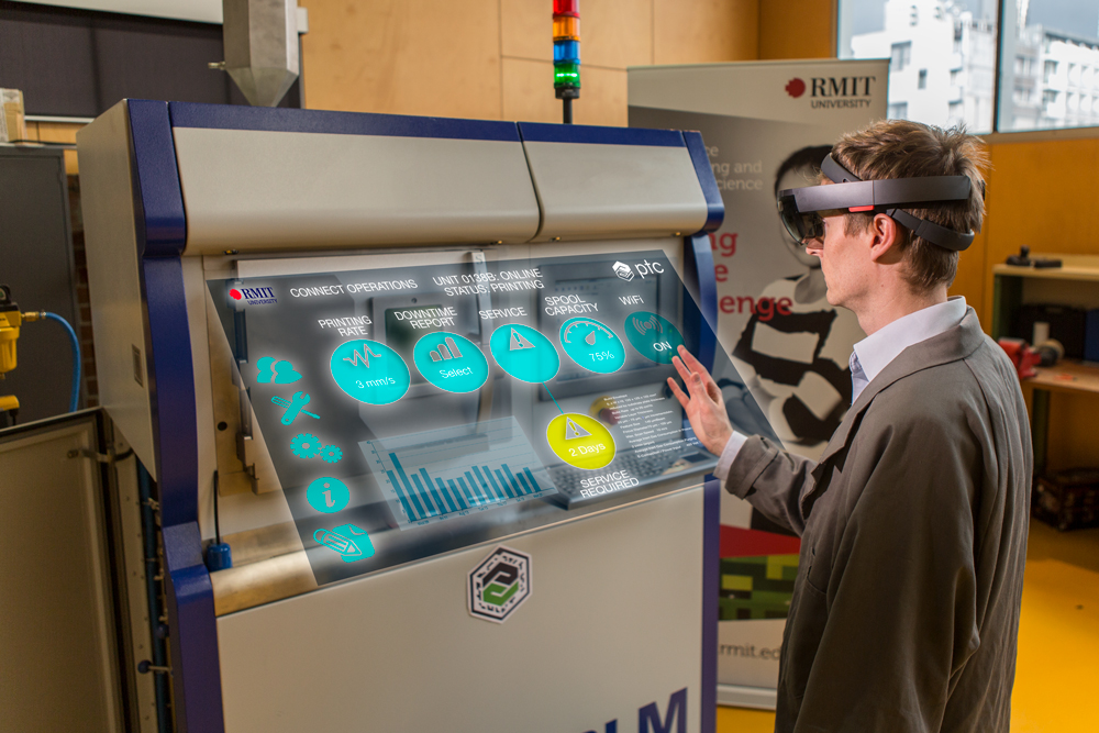 PTC & RMIT announce IoT partnership - Augmented Reality