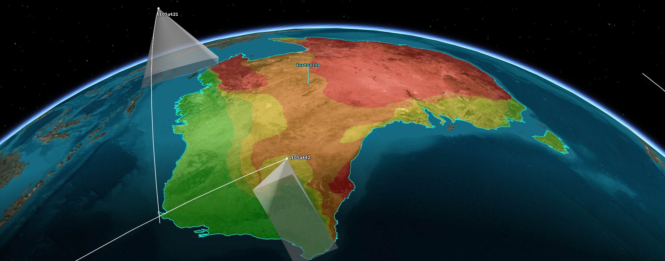 Coverage Analysis to be performed on the LEO Earth Observation Constellation