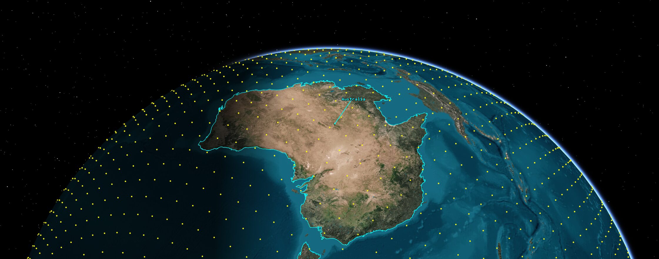 Basic Global coverage definition grid.